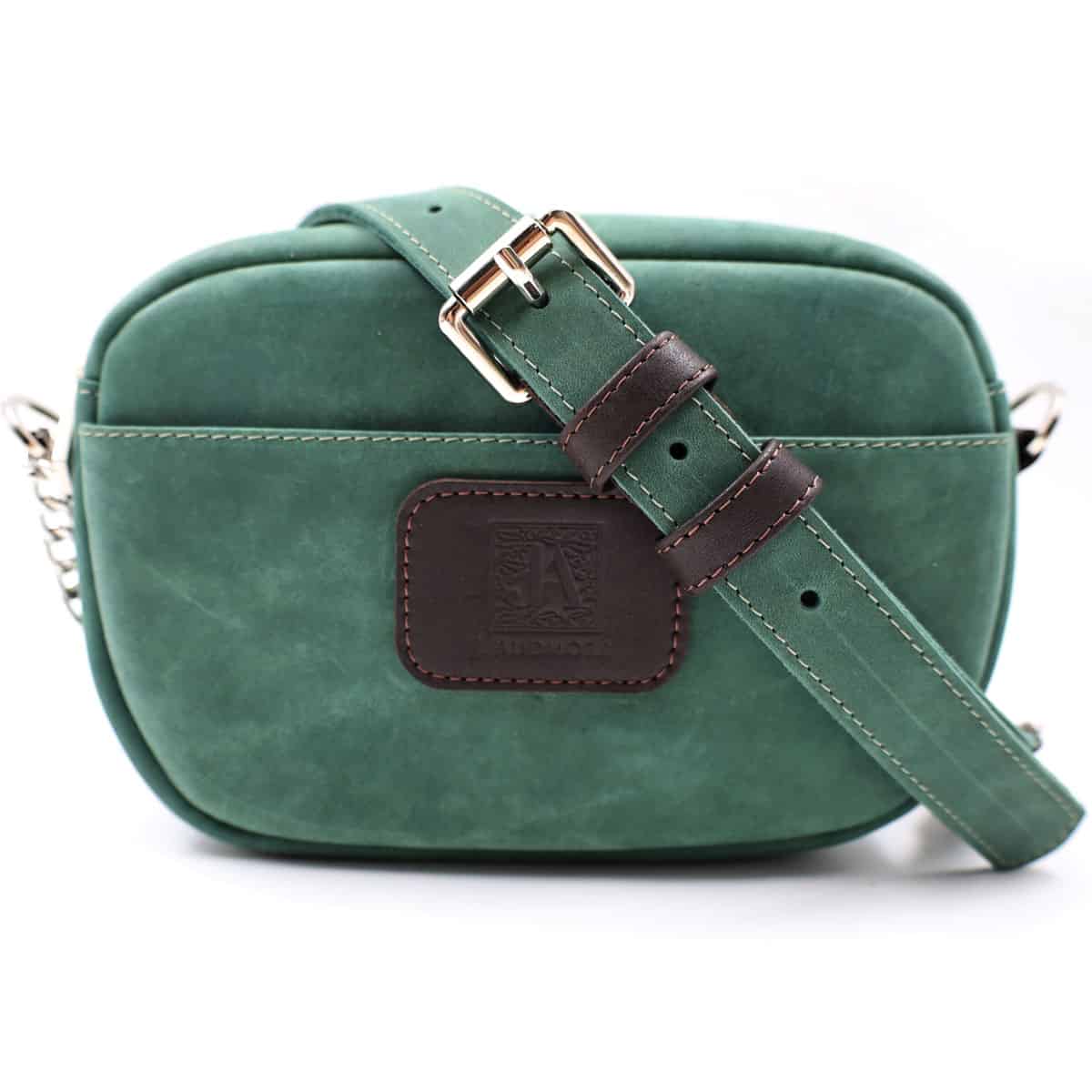 Сумка кросс-боди из натуральной кожи Abbey Emerald Сумка кросс-боди из натуральной кожи Abbey Emerald