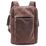 Городской рюкзак мужской и женский для ноутбука, Holt Bags Comfort by J.Audmorr, коричневый, натуральная итальянская кожа
