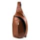 Сумка - слинг, рюкзак кожаный Hurley Classic, из гладкой классической кожи — изображение 4